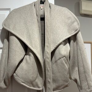 Elegant Gray Women's Jacket
